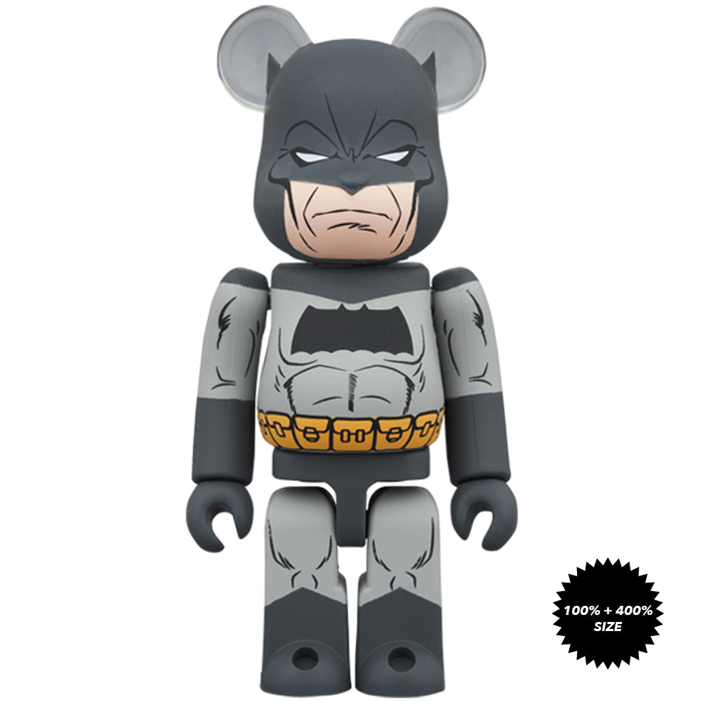 Batman (The Dark Knight Returns Ver.) 100% + 400% Bearbrick Set by
