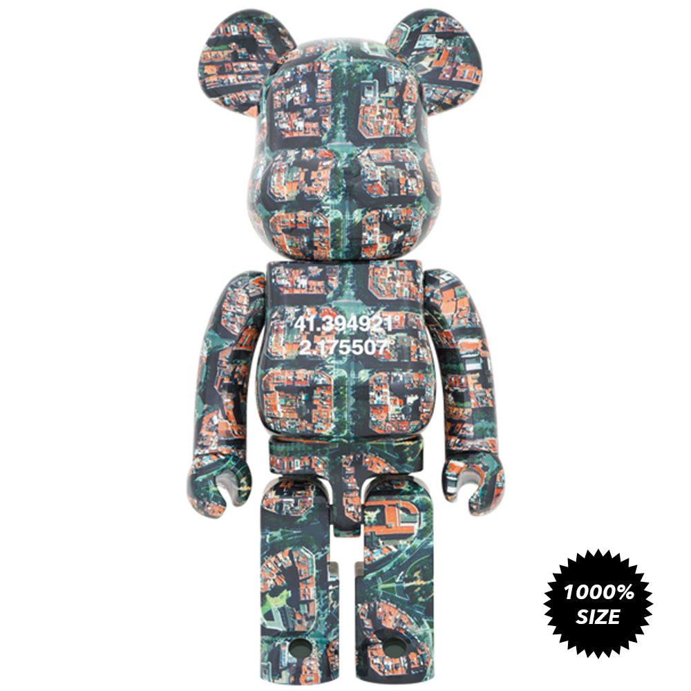 Benjamin Grant OVERVIEW Barcelona 1000% Bearbrick by Medicom Toy