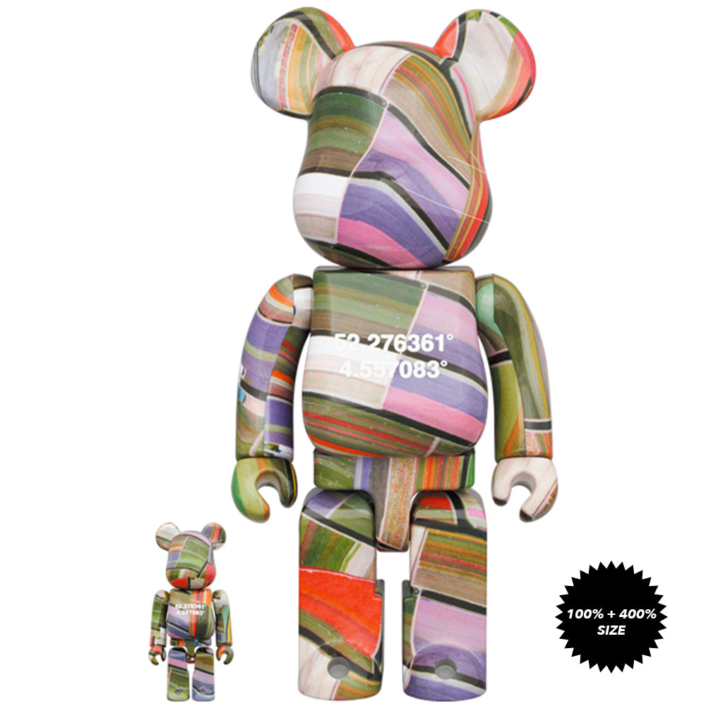 Benjamin Grant OVERVIEW Lisse 100% + 400% Bearbrick Set by Medicom Toy