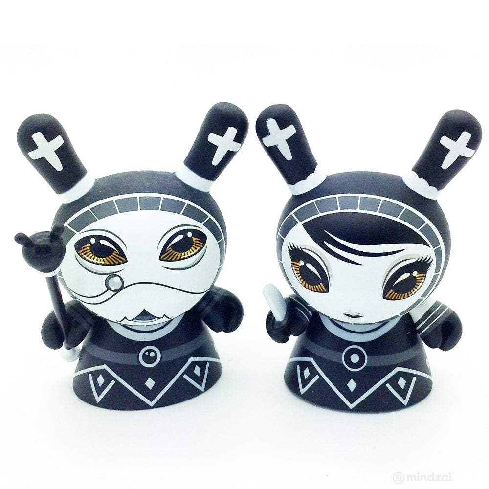 Shah Mat Dunny Chess Mini Series - Bishop (Black) and Pawn (Set of 2)