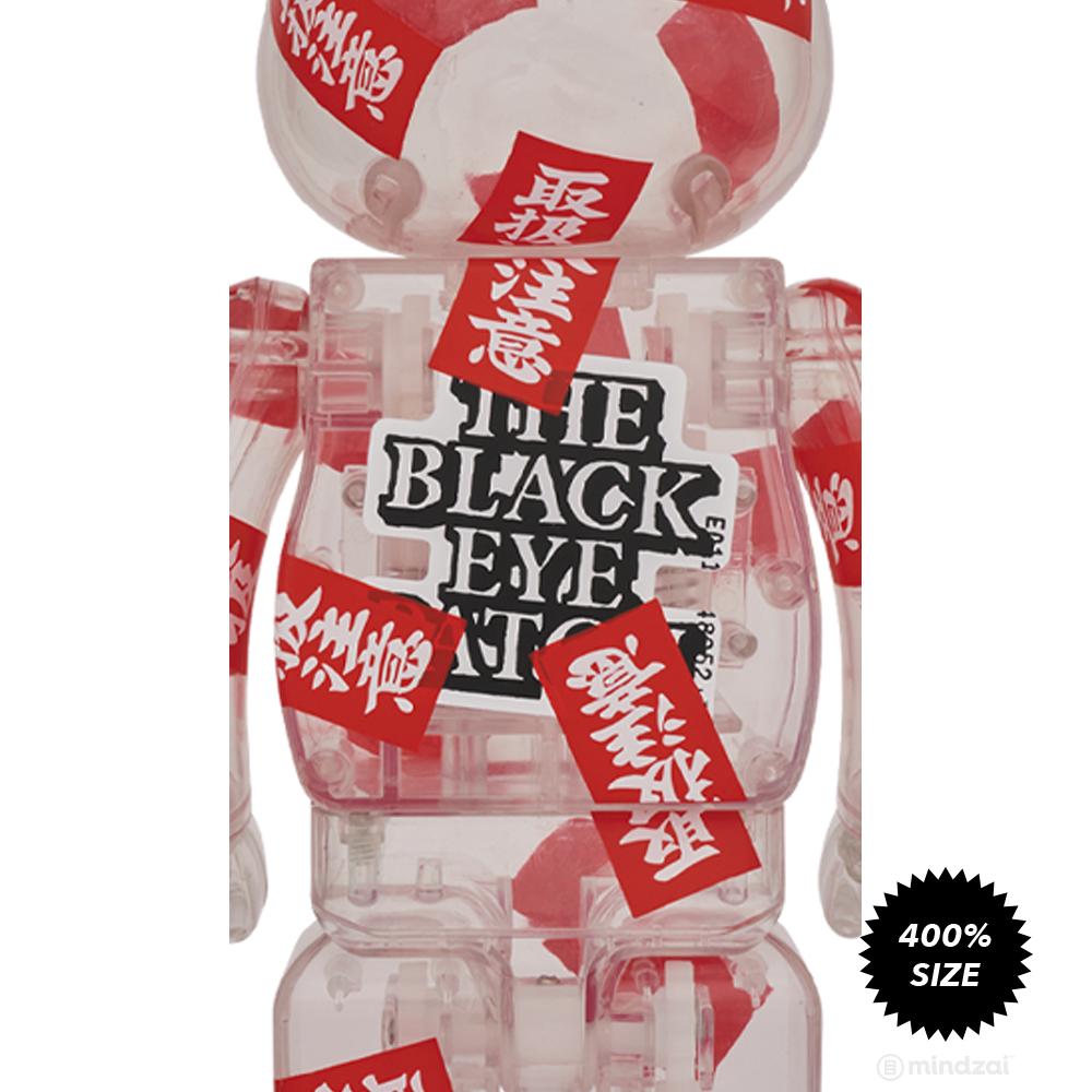 Black Eye Patch 400% Bearbrick by Medicom Toy