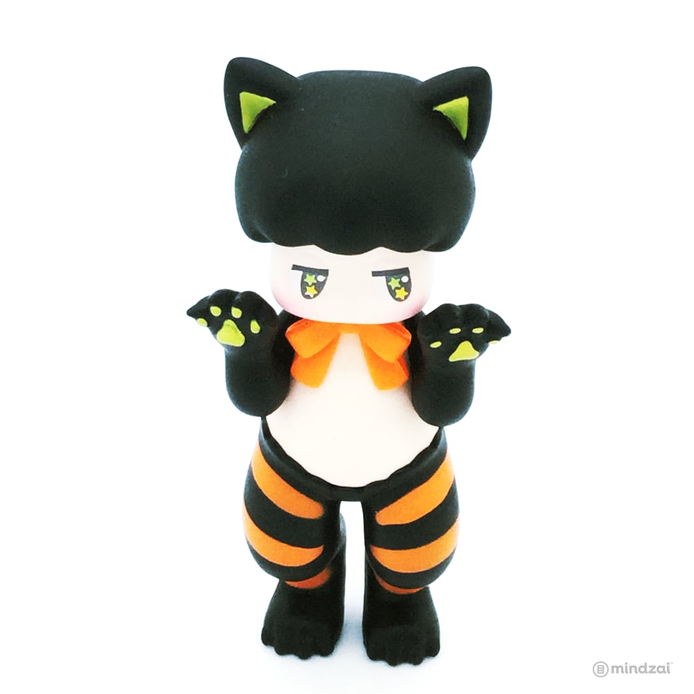 Satyr Rory A Little Spooky But Mostly Cute Series by Seulgie Lee x POP MART - Black Kitty Cat - Yellow