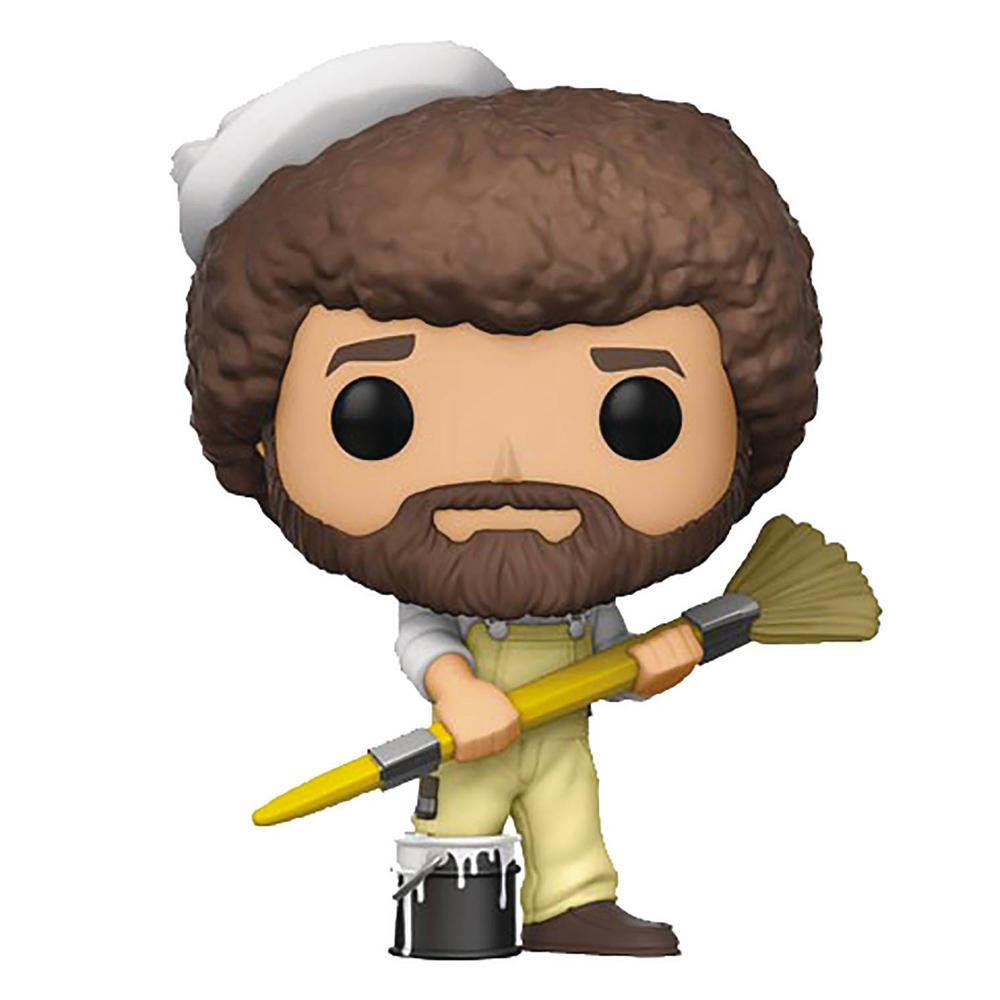 Bob Ross With Paintbrush Pop Vinyl Figure