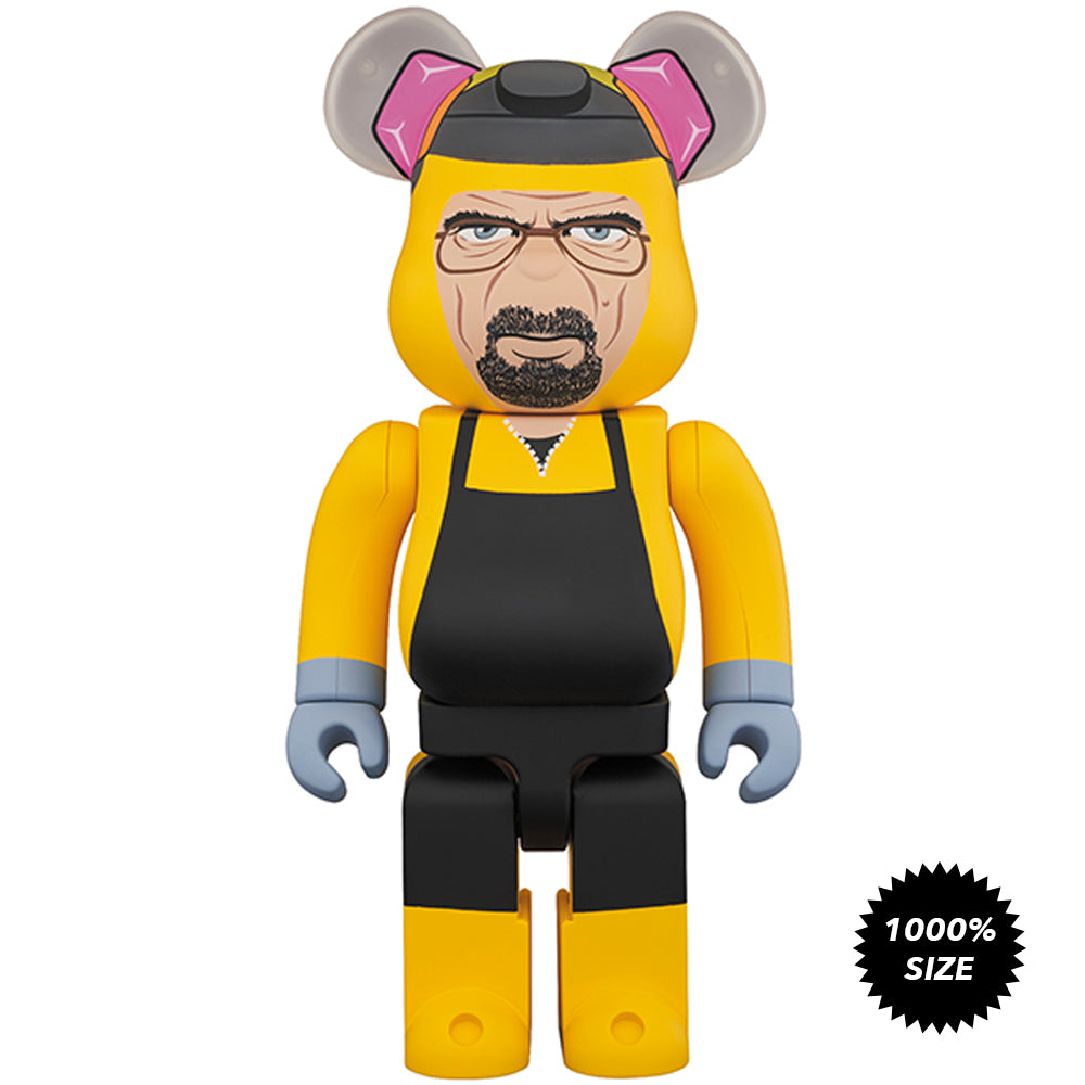 Walter White (Chemical Protective Clothing Ver.) 1000% Bearbrick by Medicom Toy