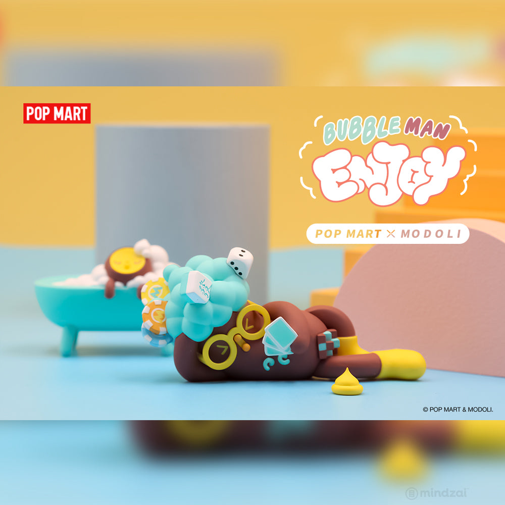 Bubble Man Enjoy Blind Box Series by Modoli x POP MART