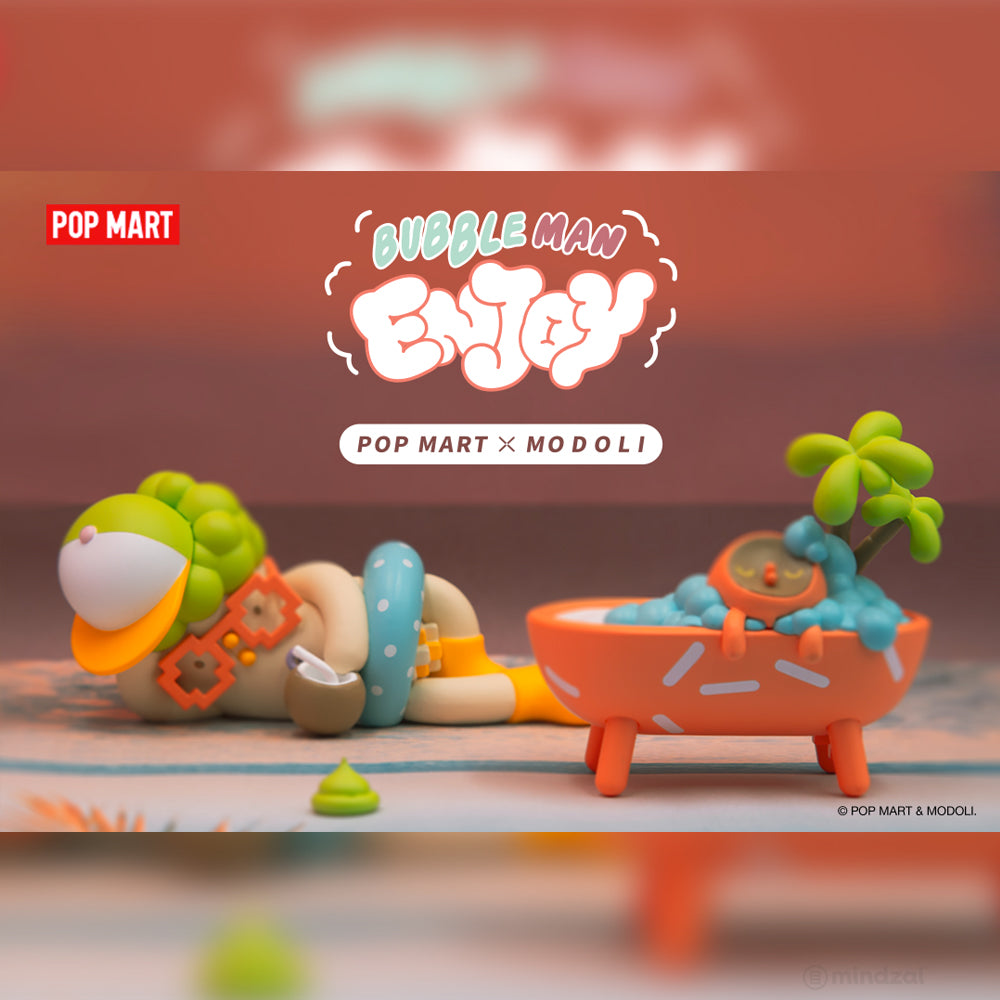 Bubble Man Enjoy Blind Box Series by Modoli x POP MART