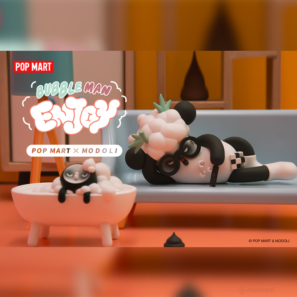 Bubble Man Enjoy Blind Box Series by Modoli x POP MART