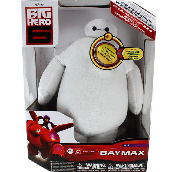 Big Hero 6 Baymax 10 Plush with Sound Effects Mindzai Toy Shop