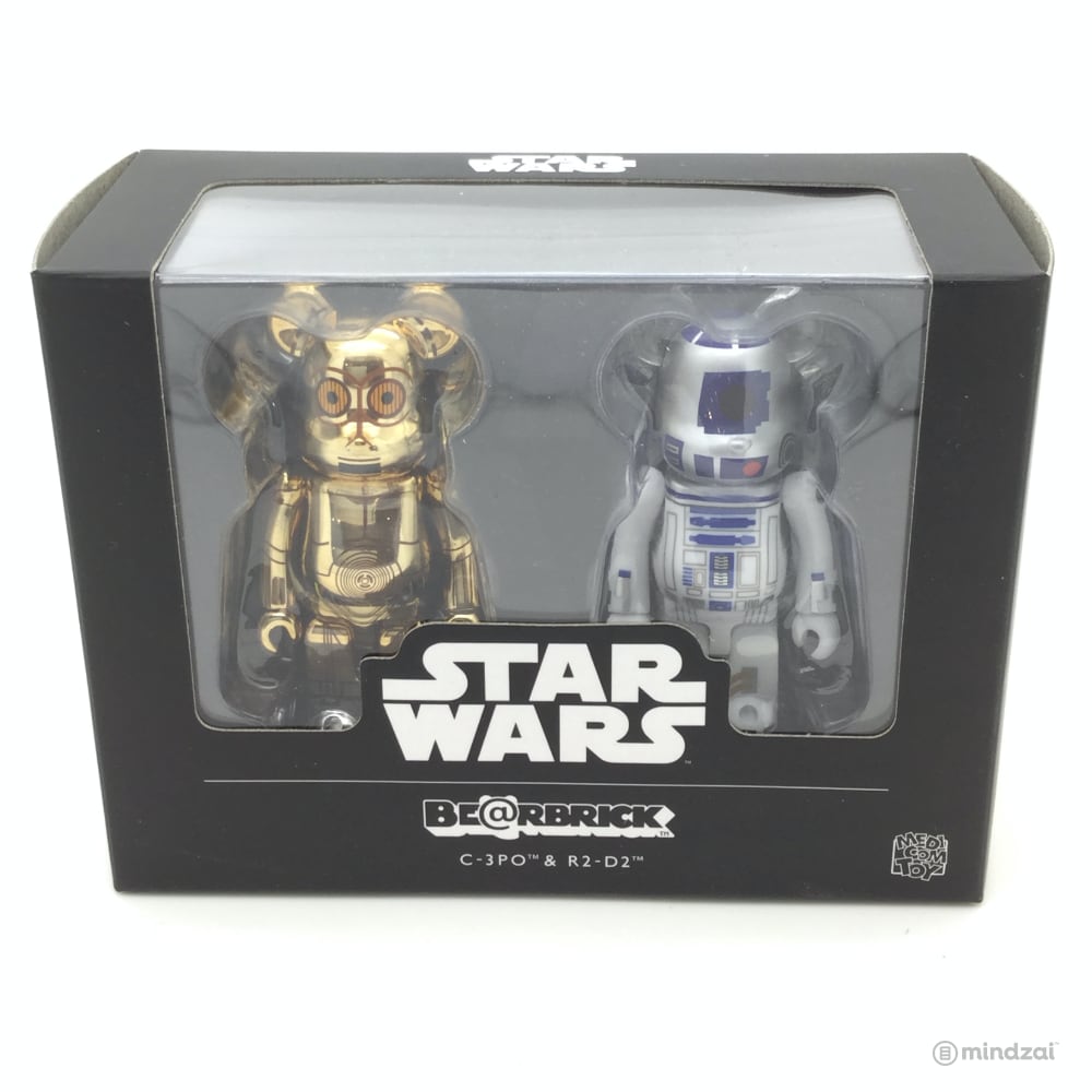 Star Wars Bearbrick: C-3PO & R2-D2 100% Figure 2-Pack Set by