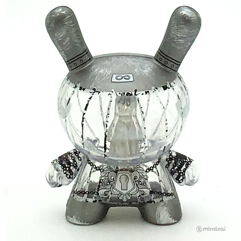 Arcane Divination Series Two The Lost Cards Dunny by Kidrobot - Imprisoned Ghost Dunny (J*Ryu) [Chase]