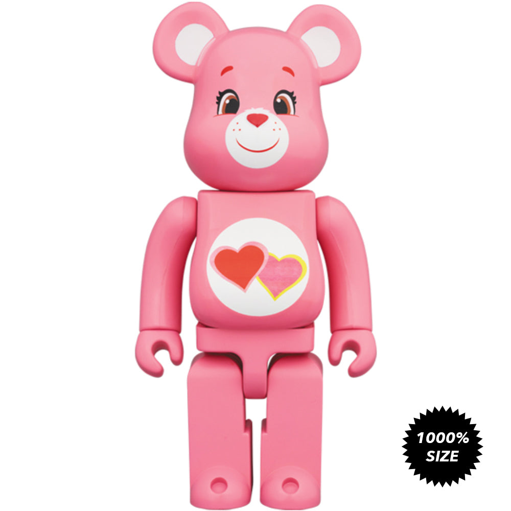 Care Bears: Love-a-Lot Bear 1000% Bearbrick by Medicom Toy