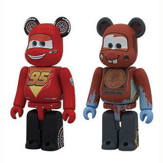 Cars Lightning McQueen & Mater 2 pack Bearbrick - Mindzai
