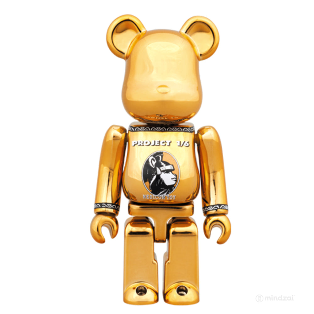 Bearbrick Project 1/6 Centurion - Gold 100% Size