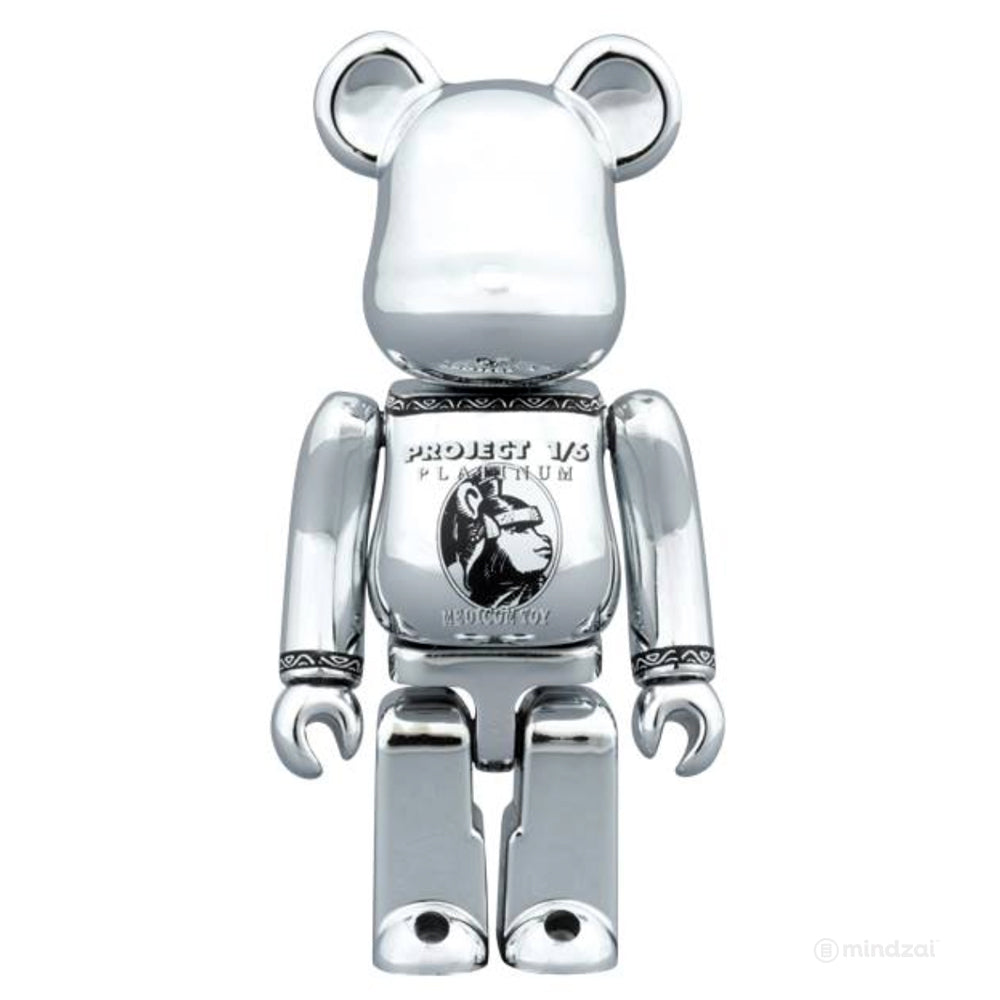 Bearbrick Project 1/6 Centurion - Platinum 100% Size