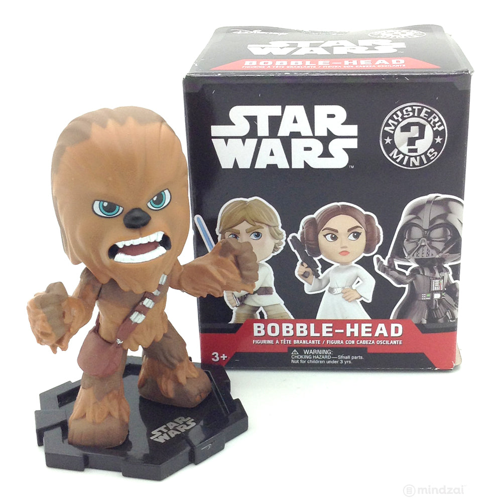 Star Wars Mystery Minis Bobble-Head Toy Blind Box by Funko - Chewbacca