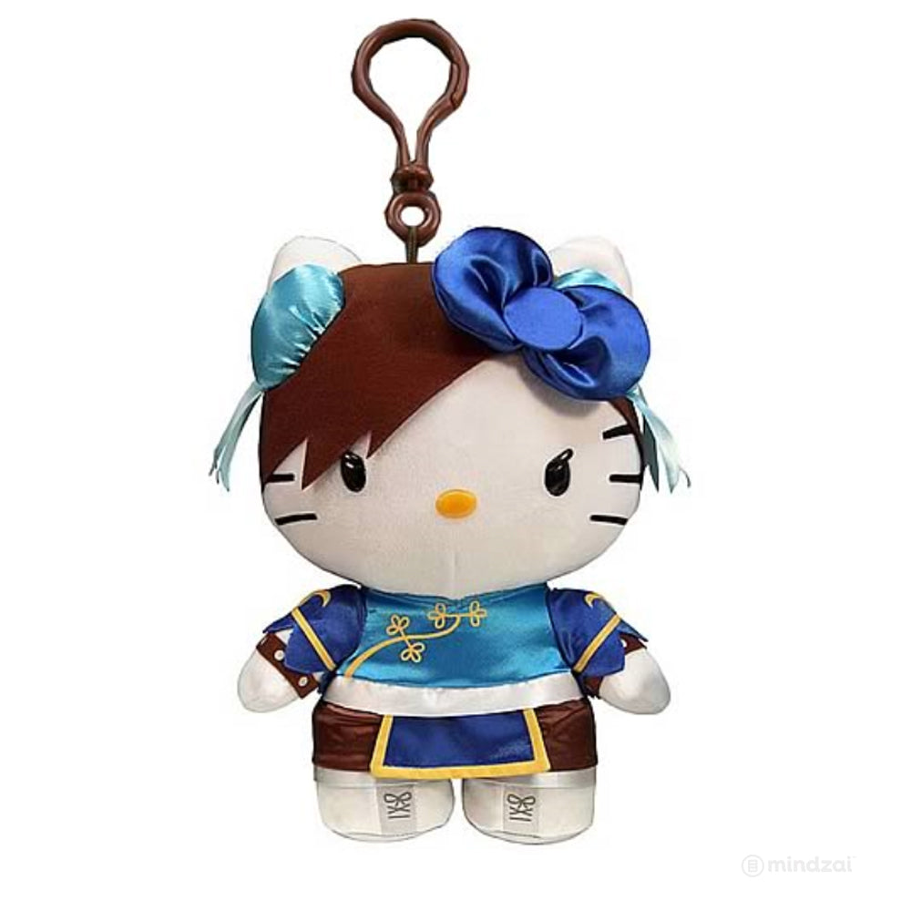 Sanrio Hello Kitty x Street Fighter Chun Li - Clip On Coin Purse