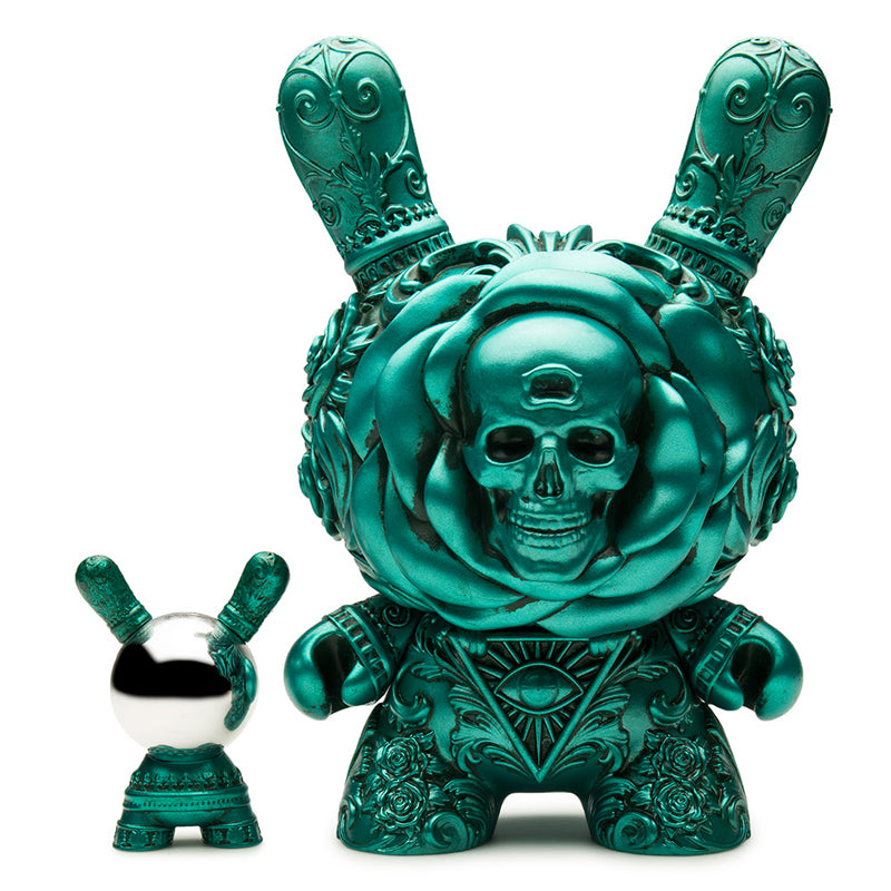 Clairvoyant Teal 8" Limited Edition Dunny by J*Ryu x Kidrobot