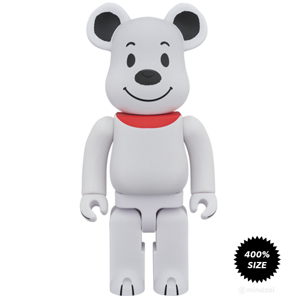 Snoopy Classic Peanuts 400% Bearbrick by Medicom Toy