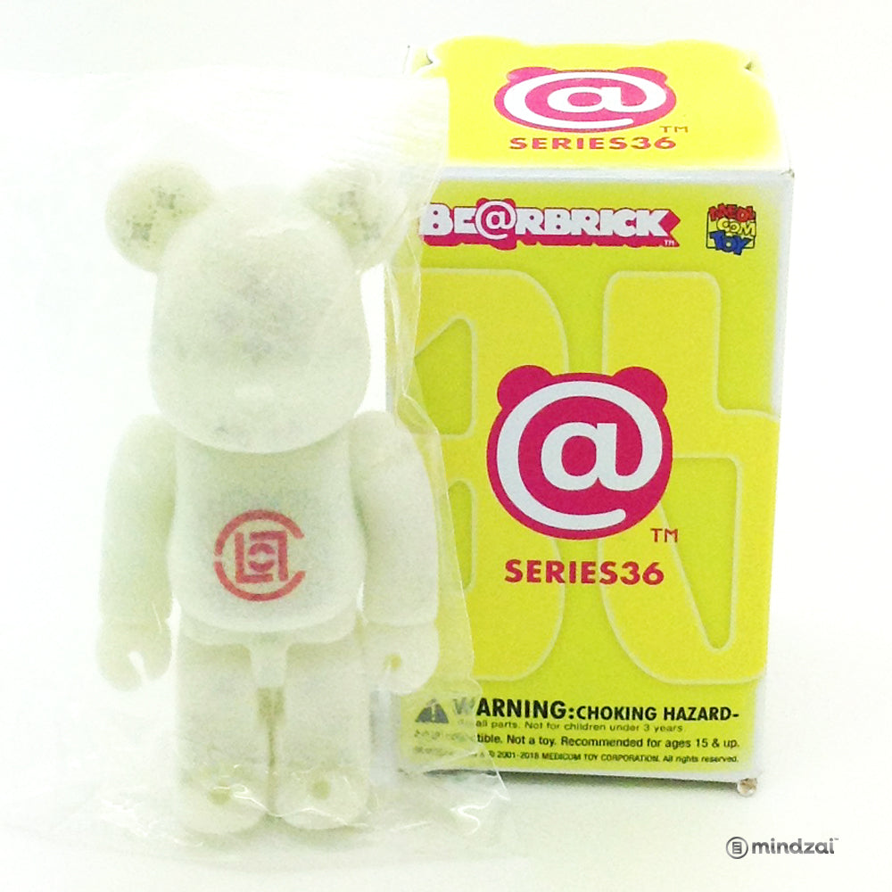 Bearbrick Series 36 - Clot - Flocked Glows in the Dark (GID