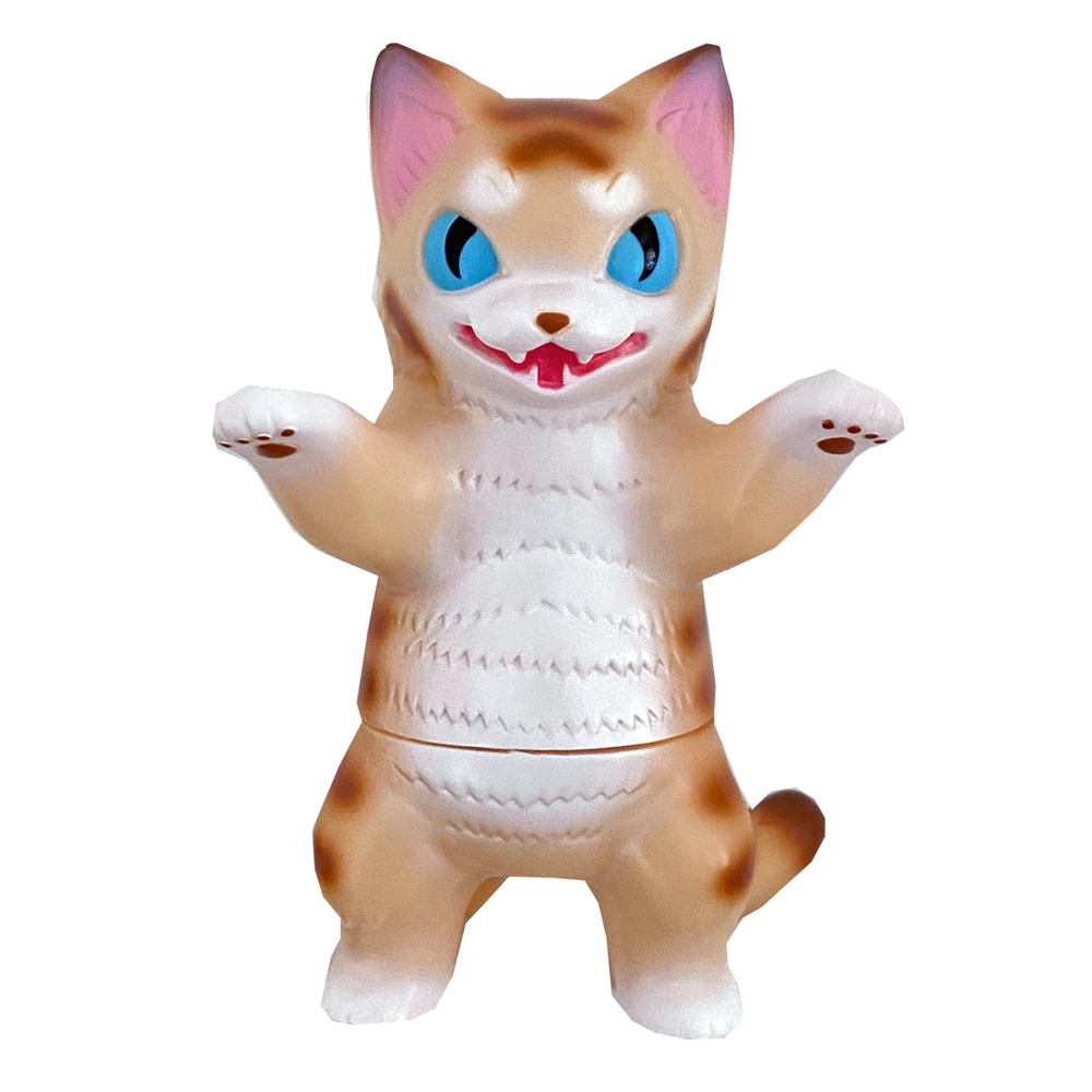 Cream Tiger Negora Sofubi Art Toy by Konatsuya