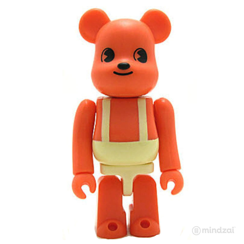 Bearbrick Series 6 - Orange Bear (Cute) 100% Bearbrick