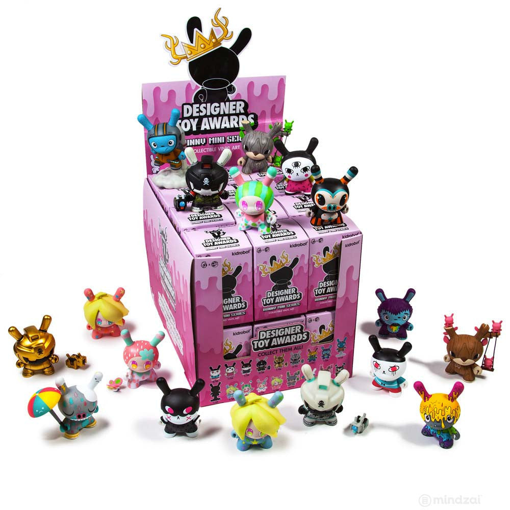 The Dunny Show Dunny Blind Box Mini Series by Kidrobot x Designer Toy Awards