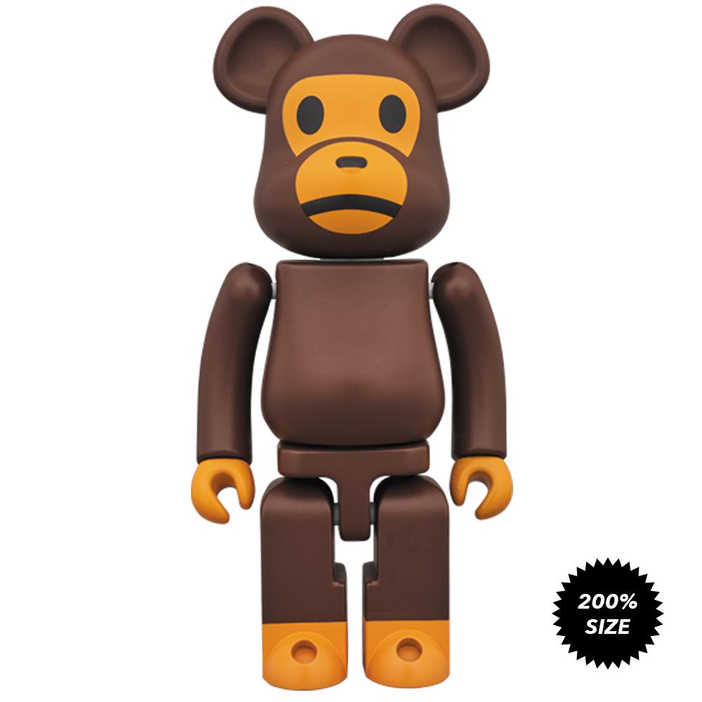 Bape Baby Milo Super Metal Alloy 200% Bearbrick by Medicom Toy