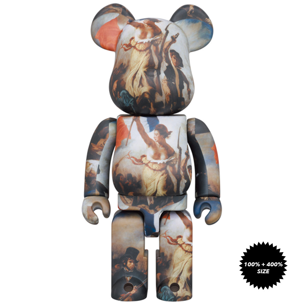 BE@RBRICK Eugène Delacroix 100％ u0026 400％-