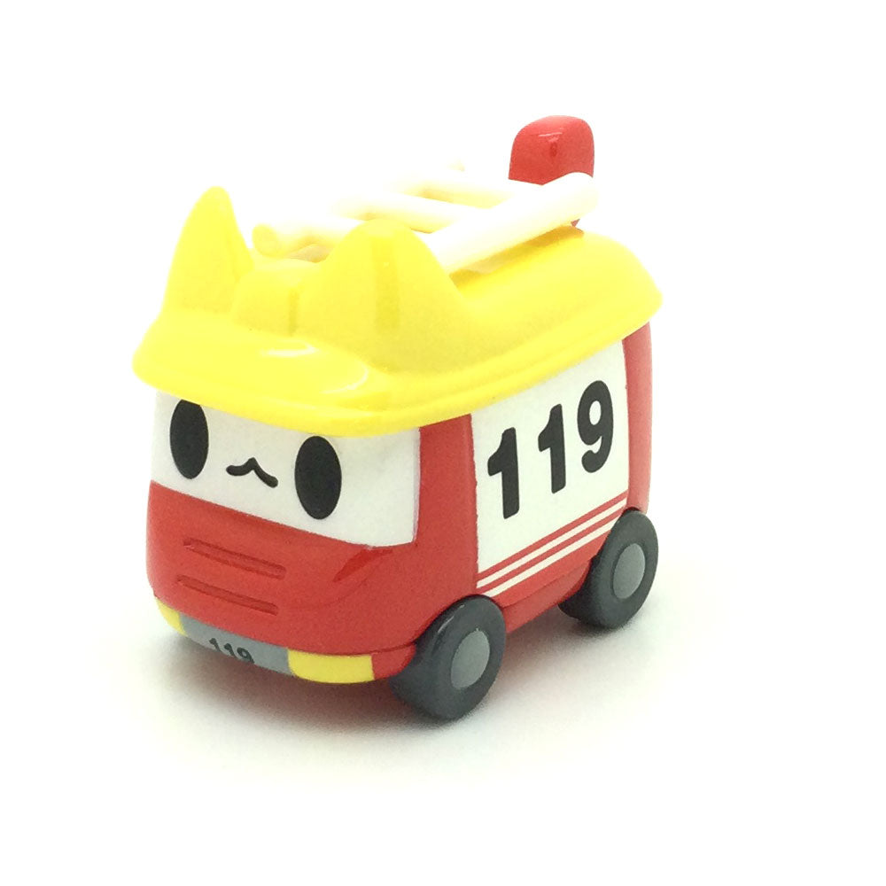 Box Cat Transport Series by Ratokim x Finding Unicornn - Fire Truck