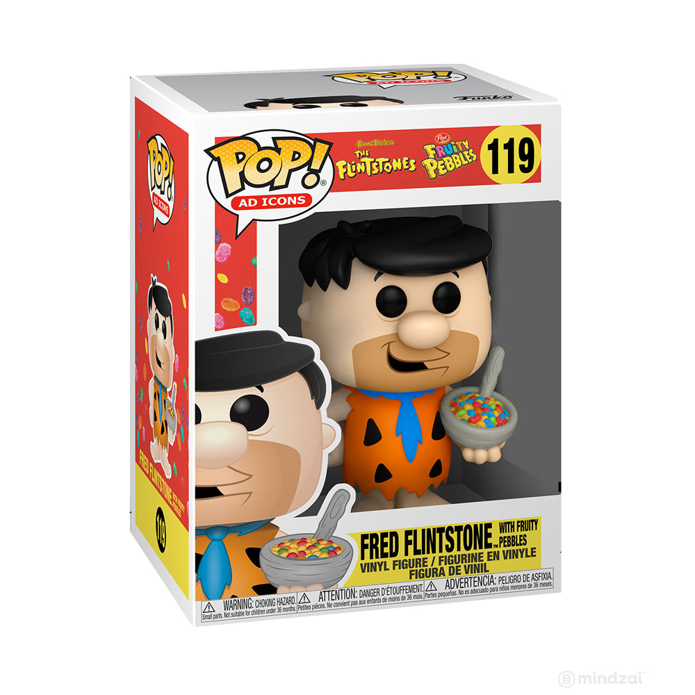 Fred Flinstone Fruity Pebbles POP Toy Figure by Funko