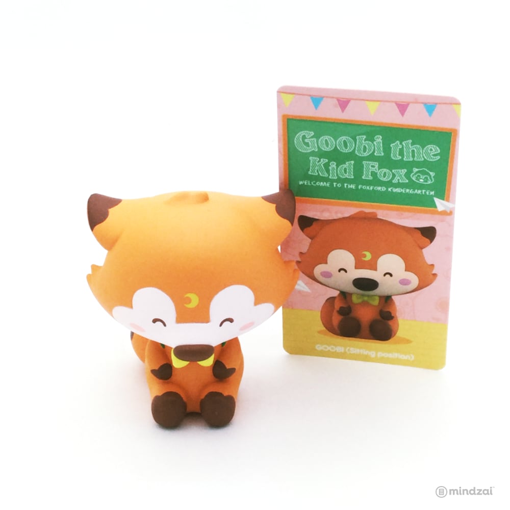 Goobi The Kid Fox Blind Box Series Toy by OKLuna x POP MART - Goobi (Sitting Position)