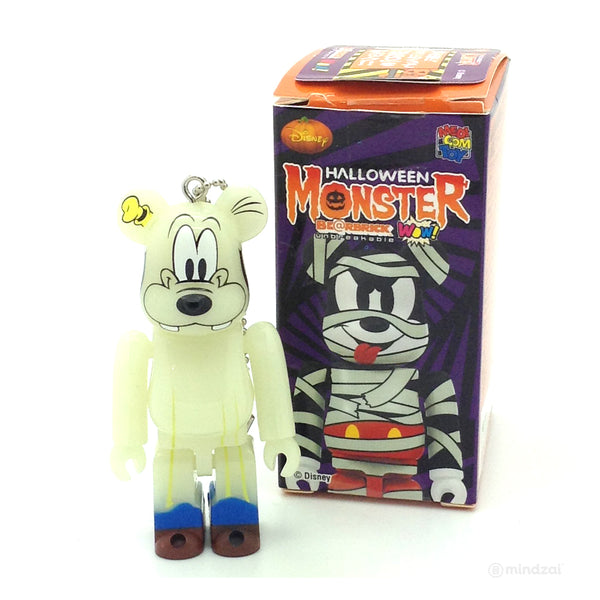 Disney WOW! x Halloween Monster Bearbrick - Goofy (GID) Version 100% S -  Mindzai Toy Shop