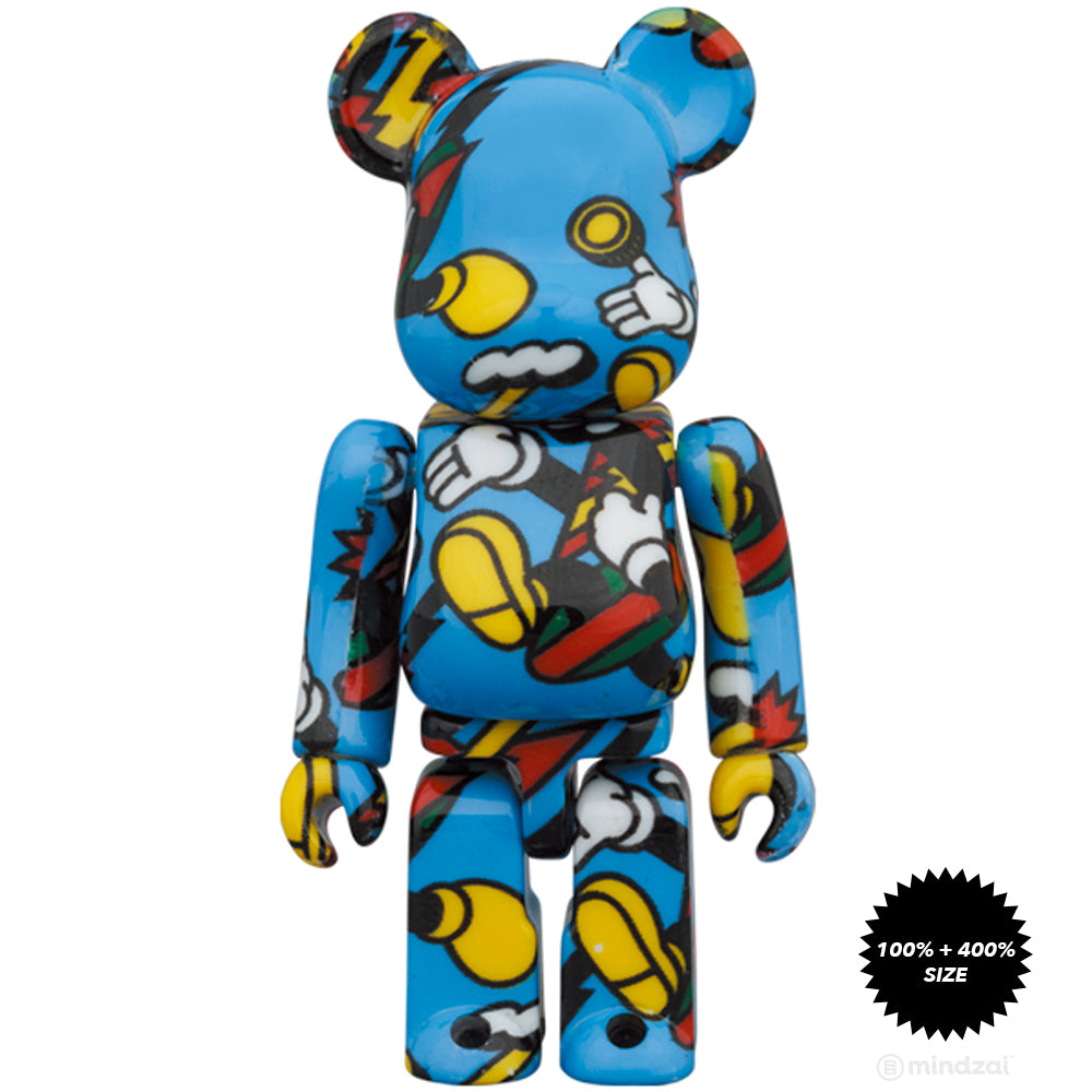 新品 BE@RBRICK GRAFFLEX 100％ & 400％ ベアブリック-