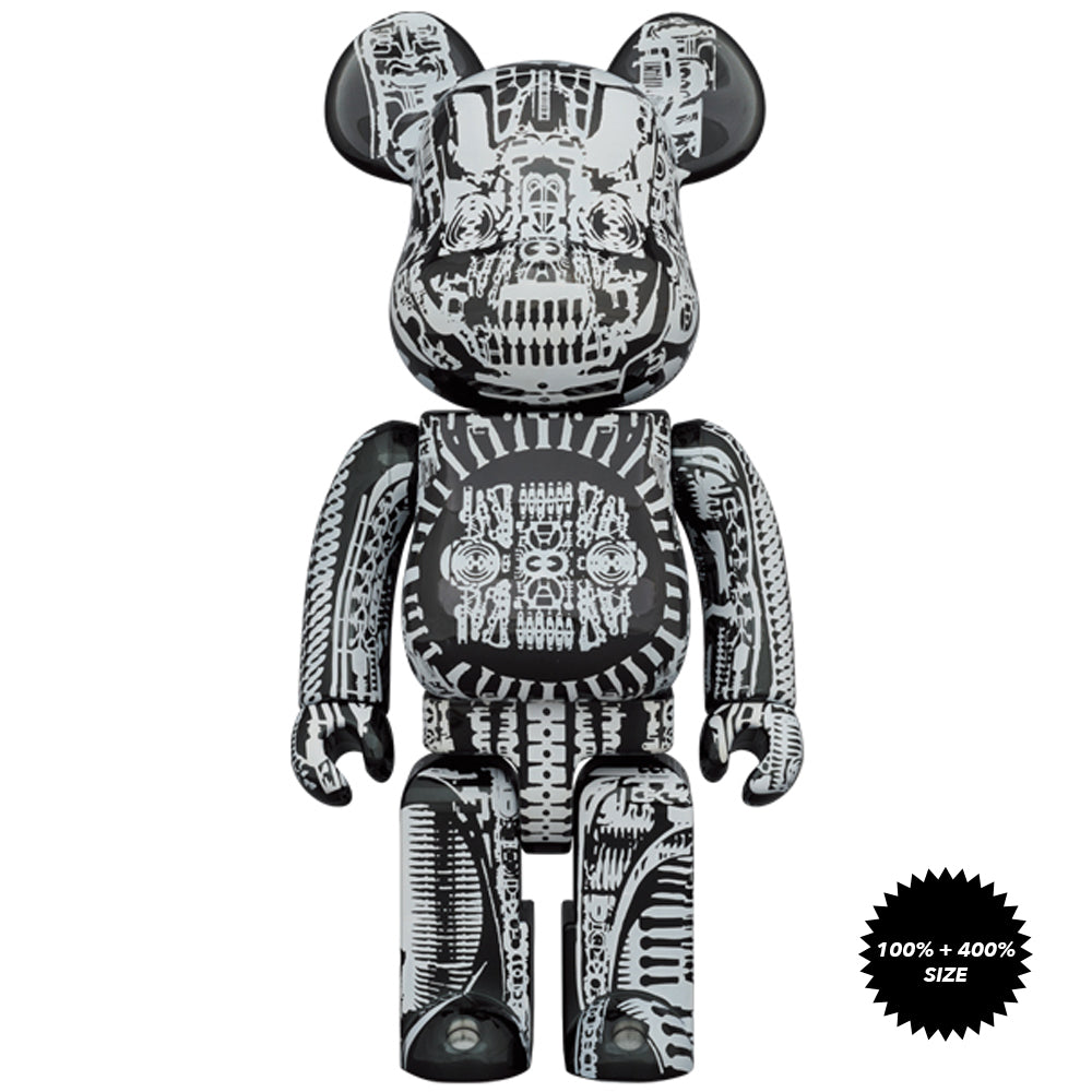 HOT人気 MEDICOM TOY - BE@RBRICK BLACK CHROME Ver. 100％ ＆ 400％の