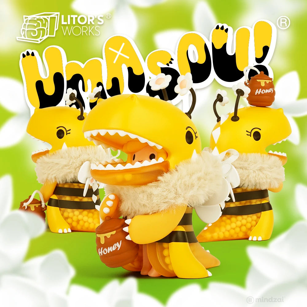 Umasou! Honey Bee Art Toy Figure by Litor's Work