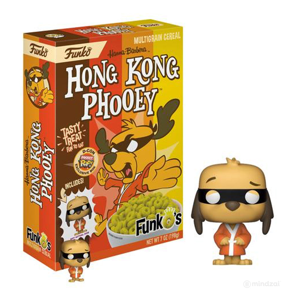 Funko&#39;s Cereal with Hong Kong Phooey Pocket POP! Designer Con ( DCON ) Exclusive