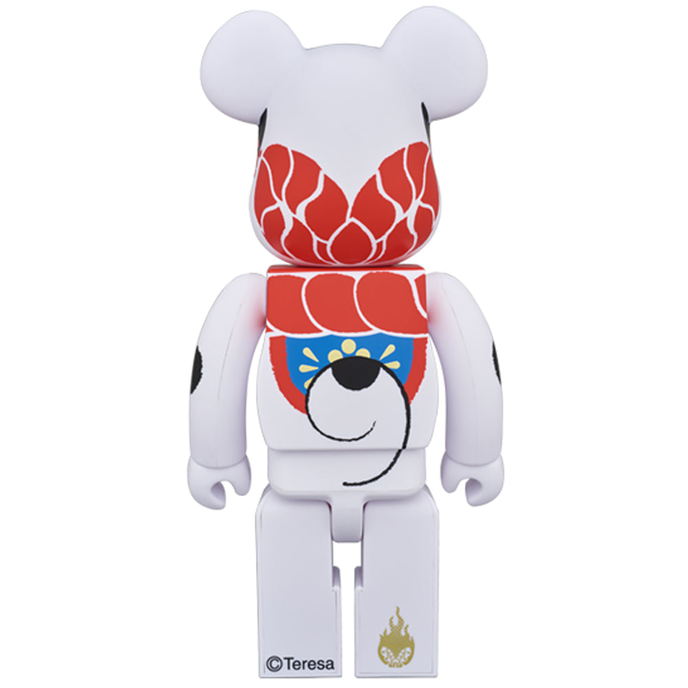 Inu Harigon (White Ver.) 400% Bearbrick by Teresa Chiba x Medicom Toy -  Mindzai Toy Shop