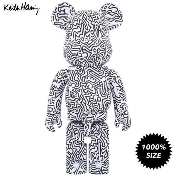 Keith Haring #4 1000% Bearbrick by Medicom Toy - Mindzai Toy Shop