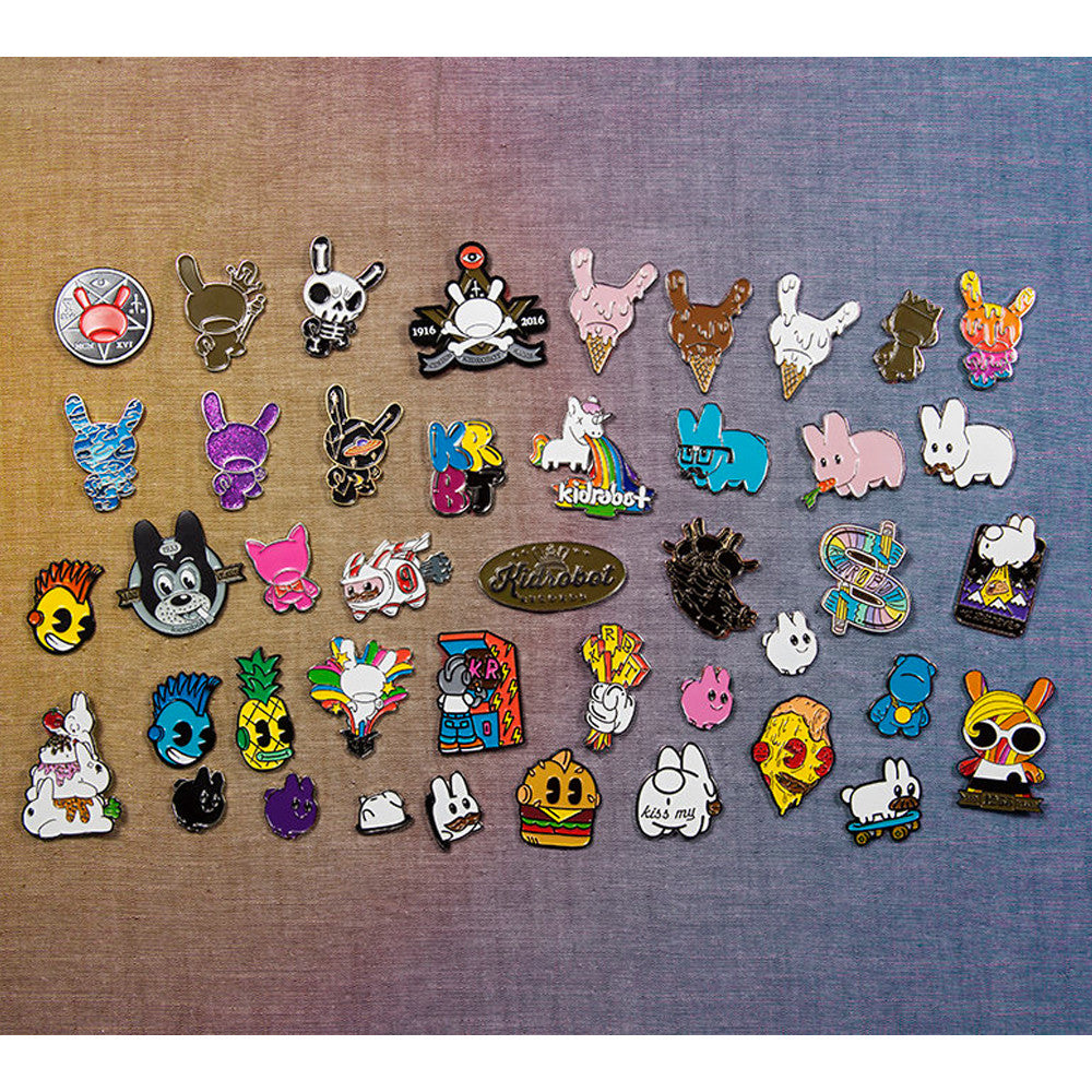 Pinning It and Winning It Blind Box Pins by Kidrobot - Mindzai  - 1