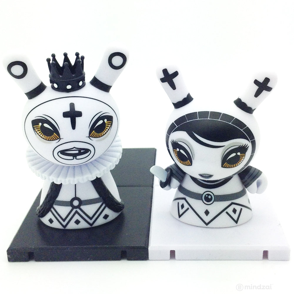 Shah Mat Dunny Chess Mini Series - King (White) and Pawn (Set of 2)