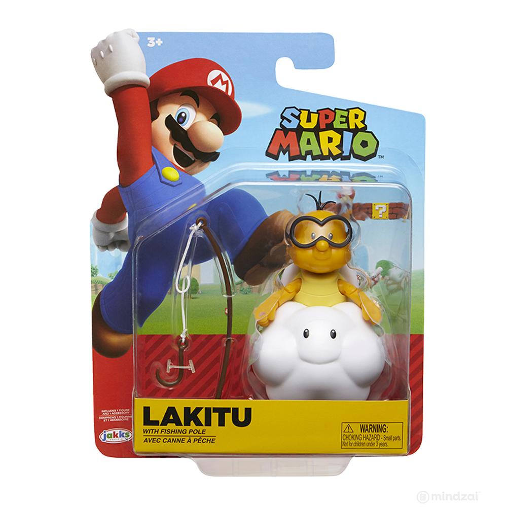 World of Nintendo: Lakitu 4" Action Figure by Jakks Pacific