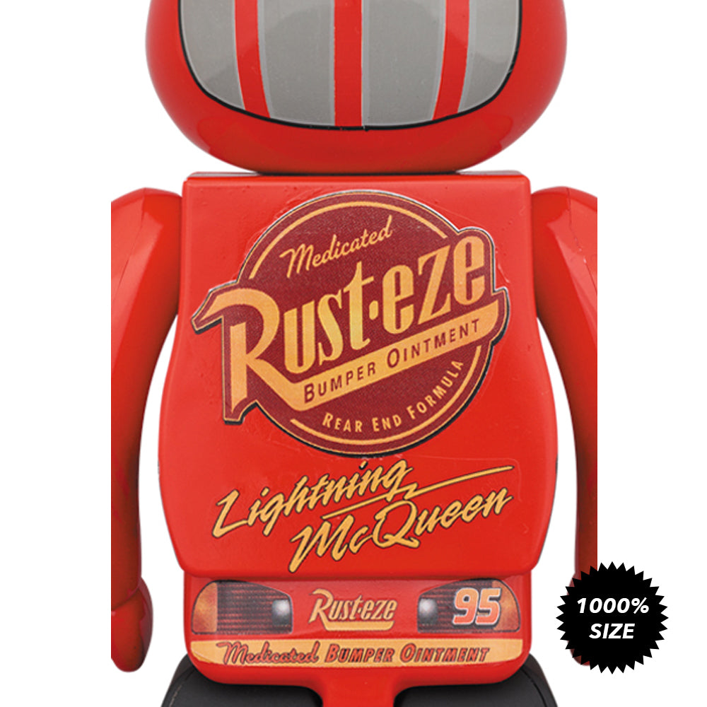 Lightning McQueen 1000% Bearbrick by Medicom Toy