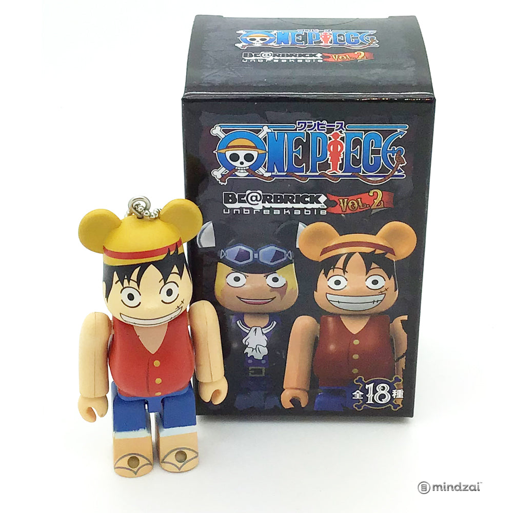 One Piece x Bearbrick Blind Box - Monkey D. Luffy 100% Size