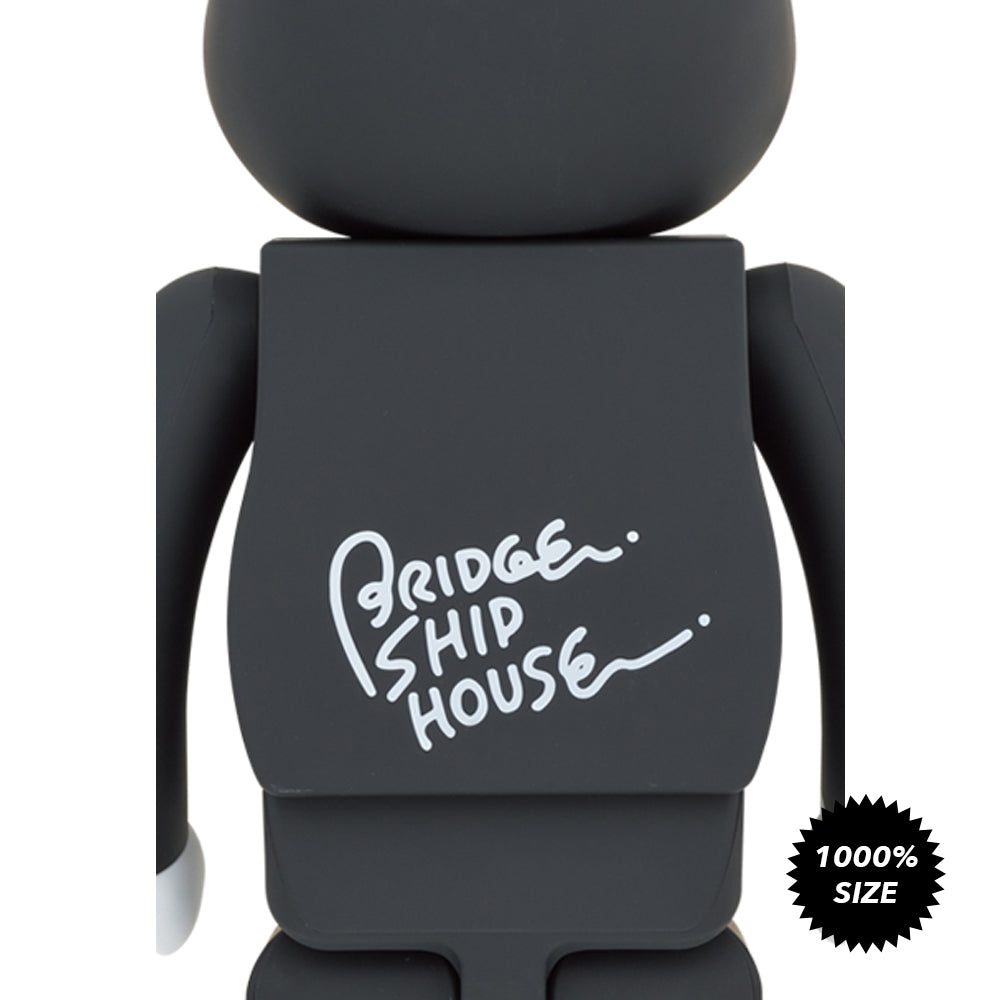 Matthew 1000% Bearbrick by Bridge Ship House x Medicom Toy