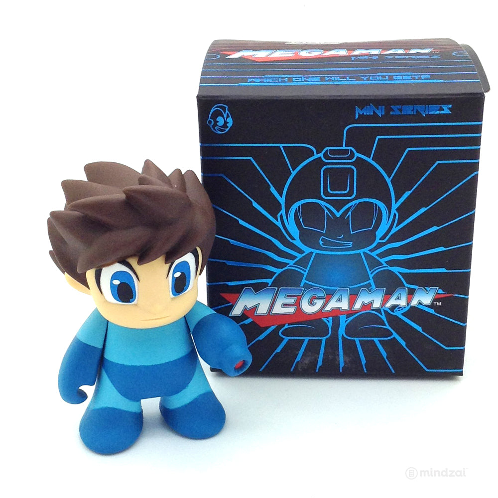 Mega Man x Kidrobot Mini Series - Mega Man with Hair (No Helmet) (Chase)