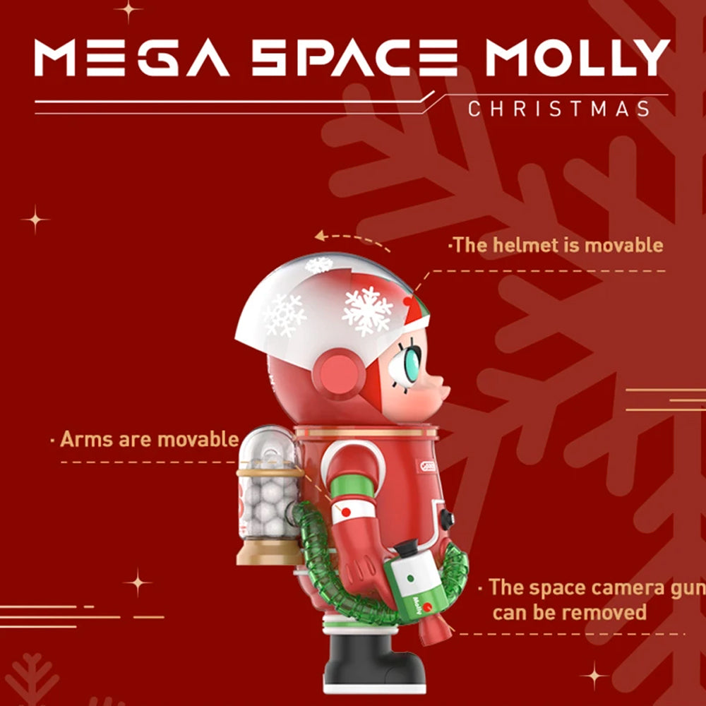 MEGA SPACE MOLLY 400% Christmas Edition Art Toy - Mindzai Toy Shop