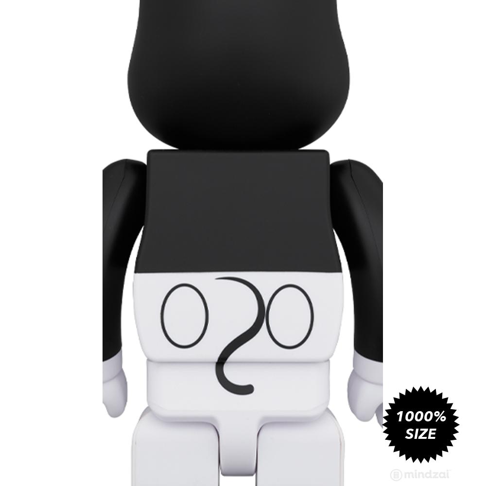 Mickey Mouse (B&W 2020 Ver.) 1000% Bearbrick by Medicom Toy