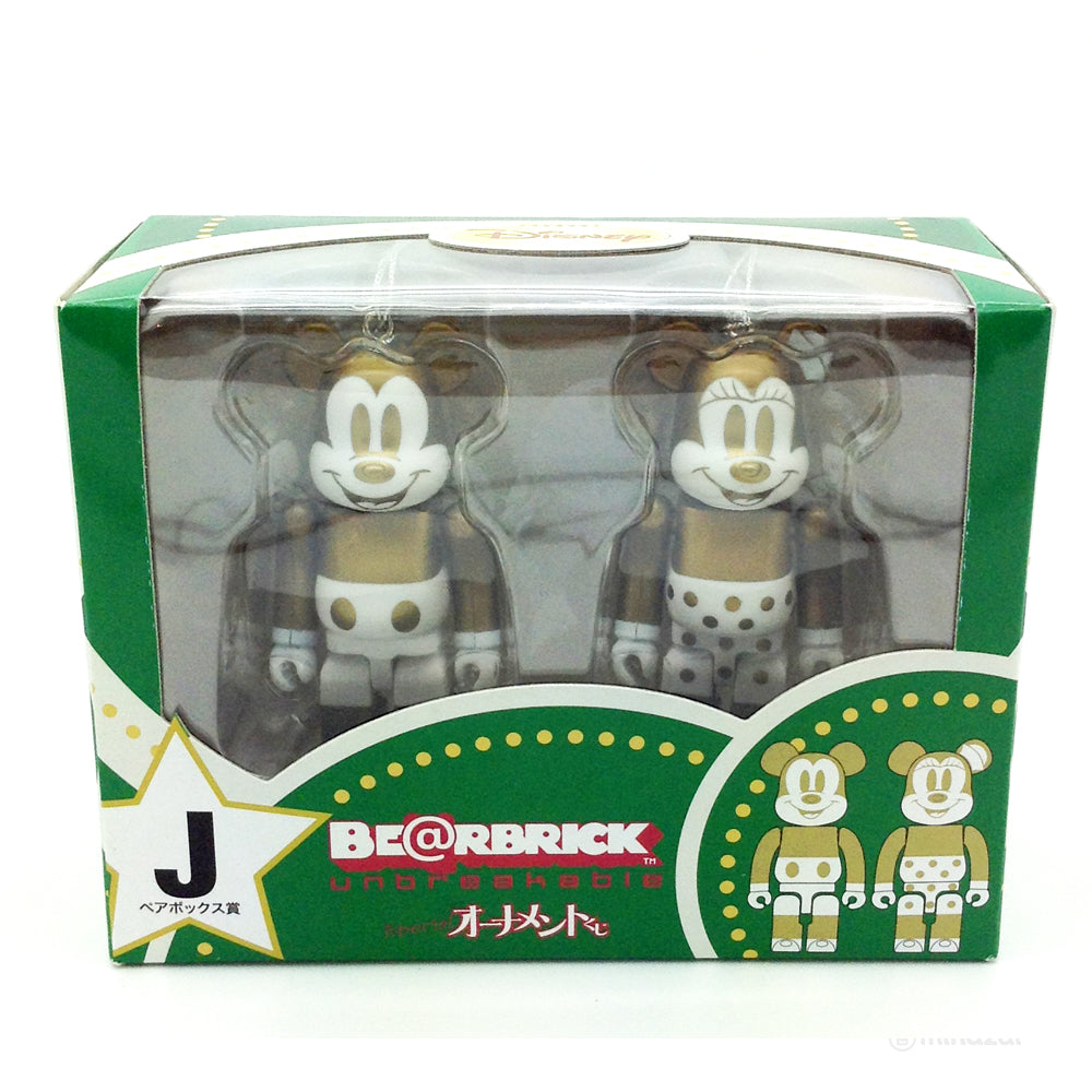 Disney Bearbrick Unbreakable Happy Kuji Set J - Mickey Mouse and