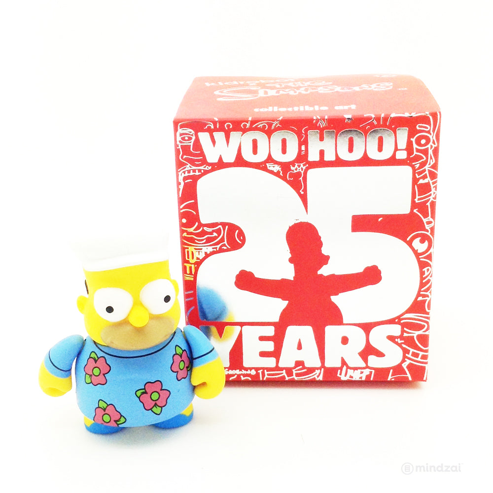 The Simpsons 25th Anniversary Blind Box by Kidrobot - Fat Hat Homer (Moo Moo Homer)