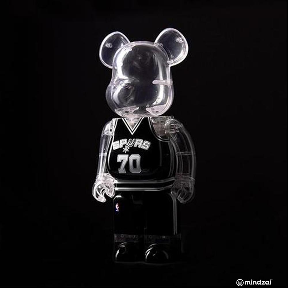 San Antonio Spurs 400% Bearbrick by NBA x Medicom Toy